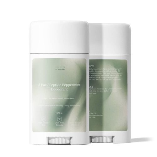 2 Pack Peptide Peppermint Deodorant