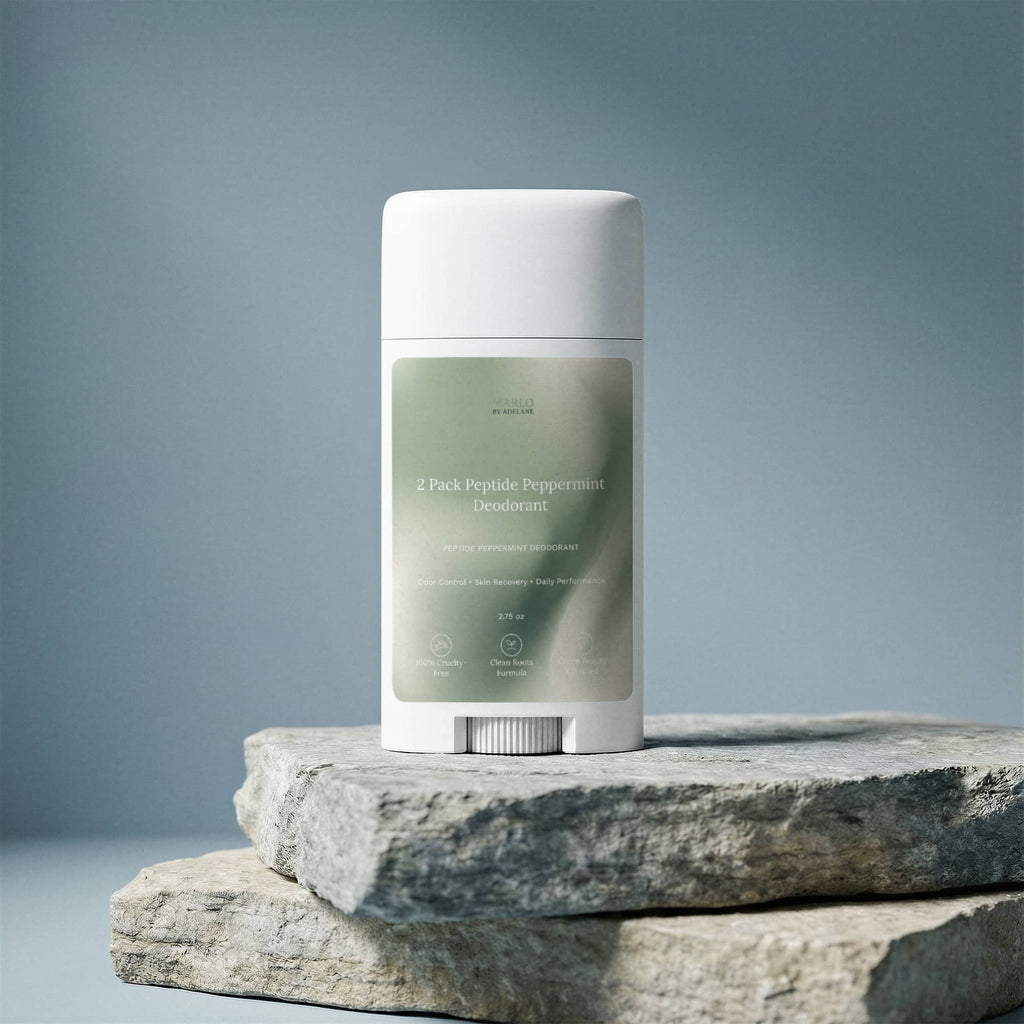 2 Pack Peptide Peppermint Deodorant
