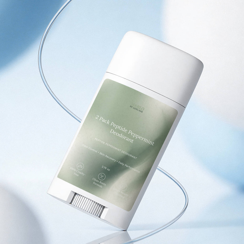2 Pack Peptide Peppermint Deodorant