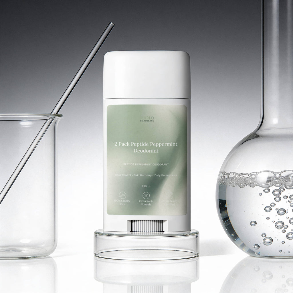 2 Pack Peptide Peppermint Deodorant